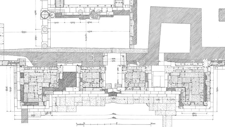 Markttor, Grundriss Markttor, Grundriss